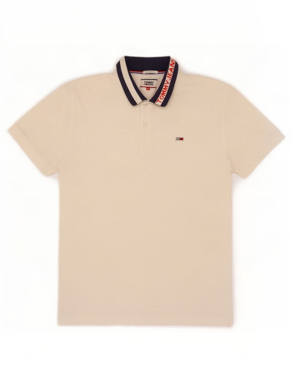 Мужская рубашка-поло для регби Tommy Hilfiger с графикой, средний белый