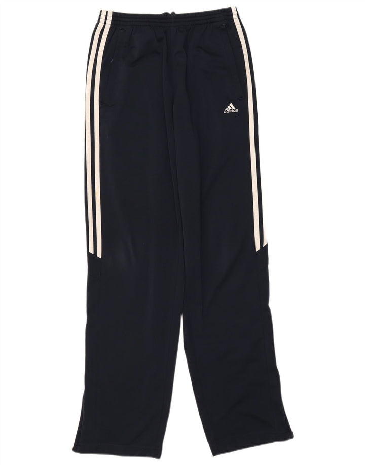 Спортивные брюки Adidas для мальчиков 15-16 лет, темно-синий, полиэстер