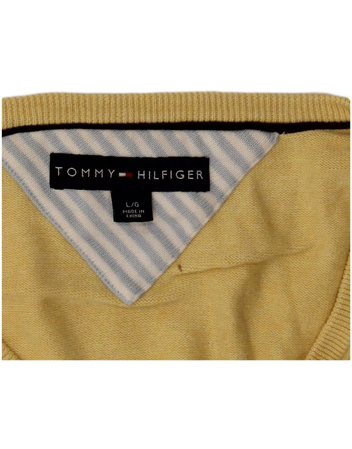 Мужская майка Tommy Hilfiger, большая желтая