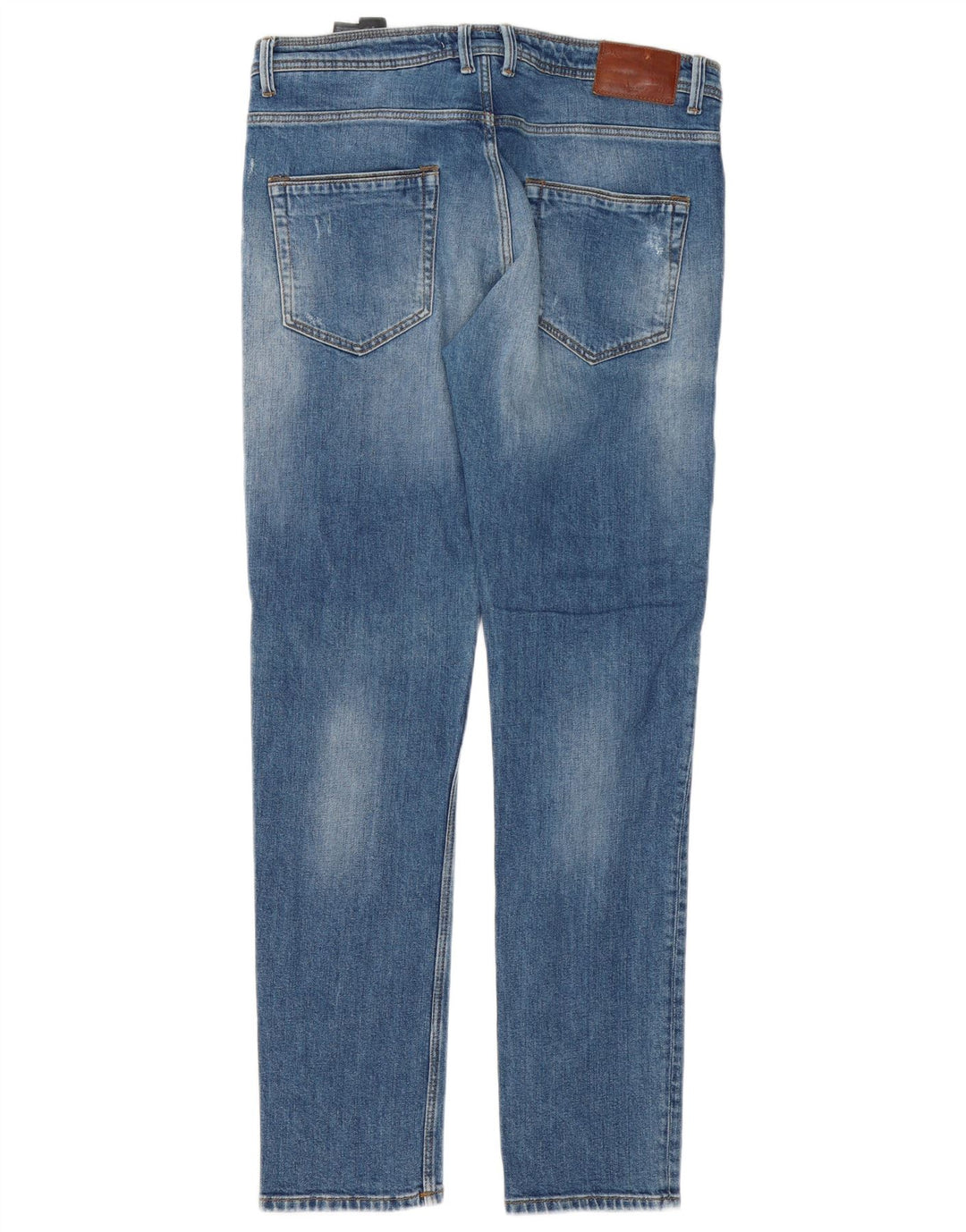 Мужские джинсы узкого кроя Zara EU 42, большие W32 L32, синие