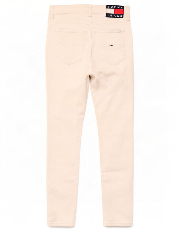 Женские джинсы суперскинни Tommy Hilfiger Sylvia с высокой посадкой W29 L27 белые