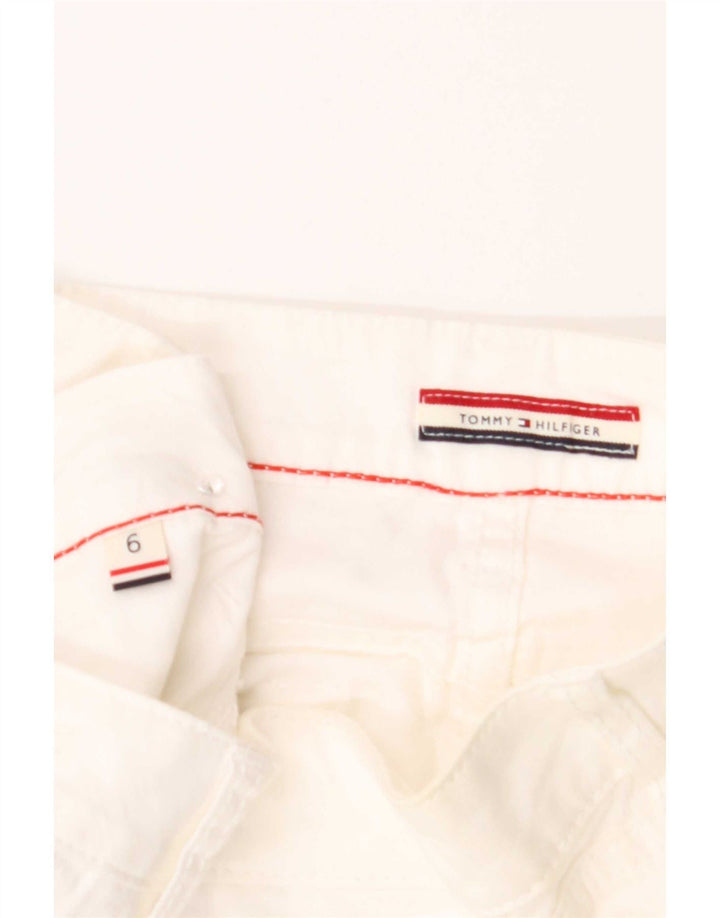 Женские шорты чинос Tommy Hilfiger US 6 Medium W32 Белый хлопок