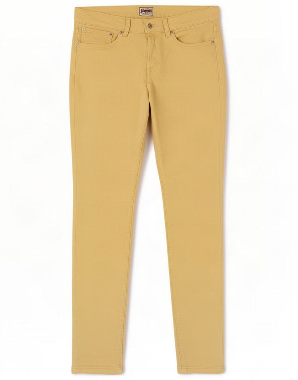 Superdry Женские джинсы Super Skinny W30 L32 Желтый хлопок