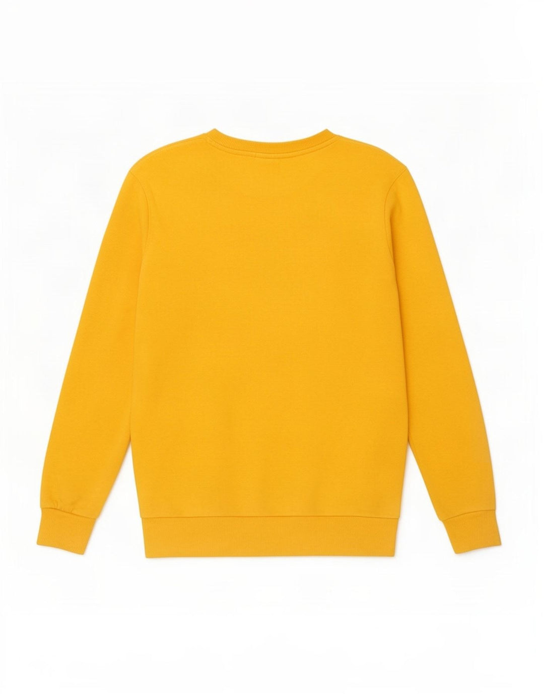 Мужской свитшот Zara, хлопковый джемпер среднего желтого цвета