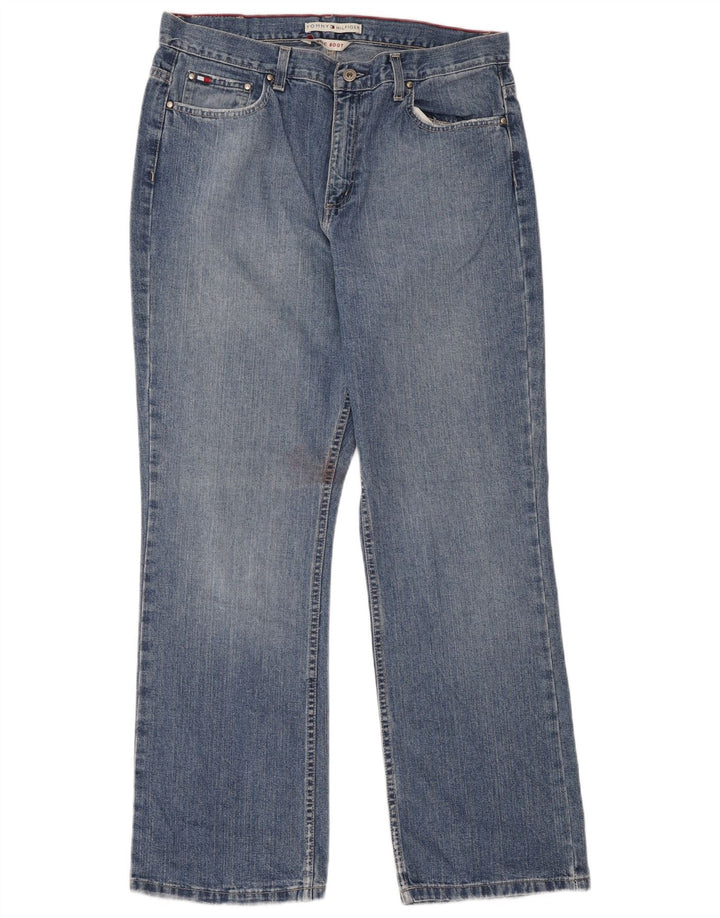 Женские классические джинсы Tommy Hilfiger Bootcut W36 L30 синие, хлопок