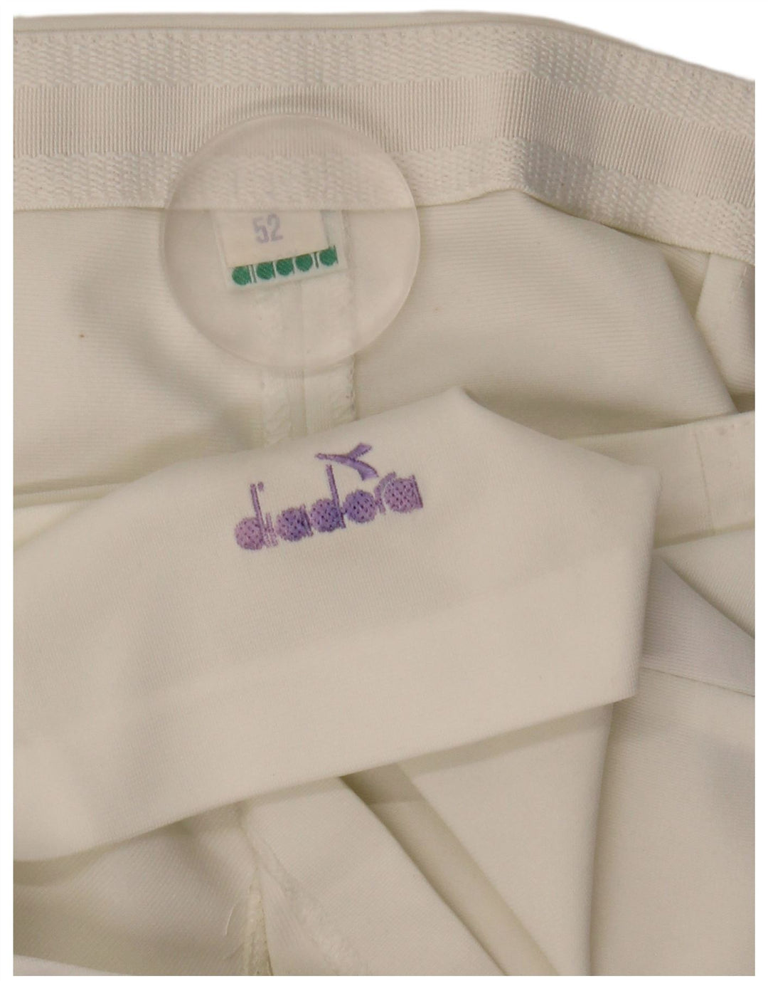 Женские шорты чинос Diadora W33, большие белые цветные блоки