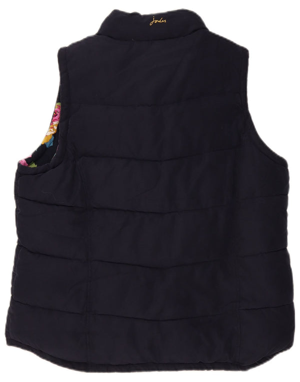 Женский утепленный жилет Joules UK 18 XL, темно-синий, полиэстер