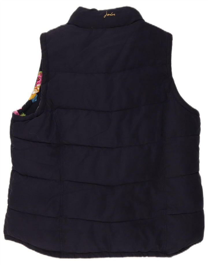 Женский утепленный жилет Joules UK 18 XL, темно-синий, полиэстер