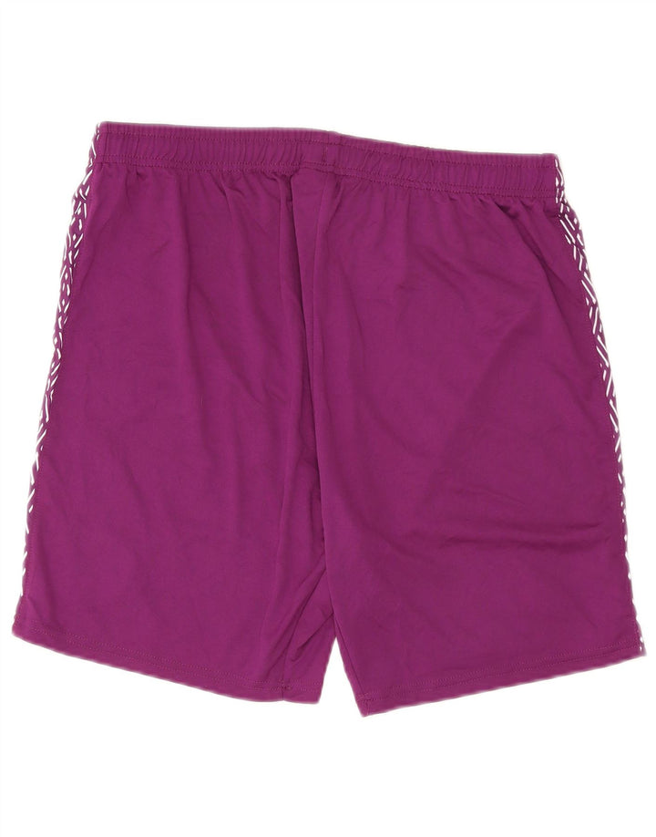 Umbro Мужские спортивные шорты с рисунком, большие фиолетовые, полиэстер