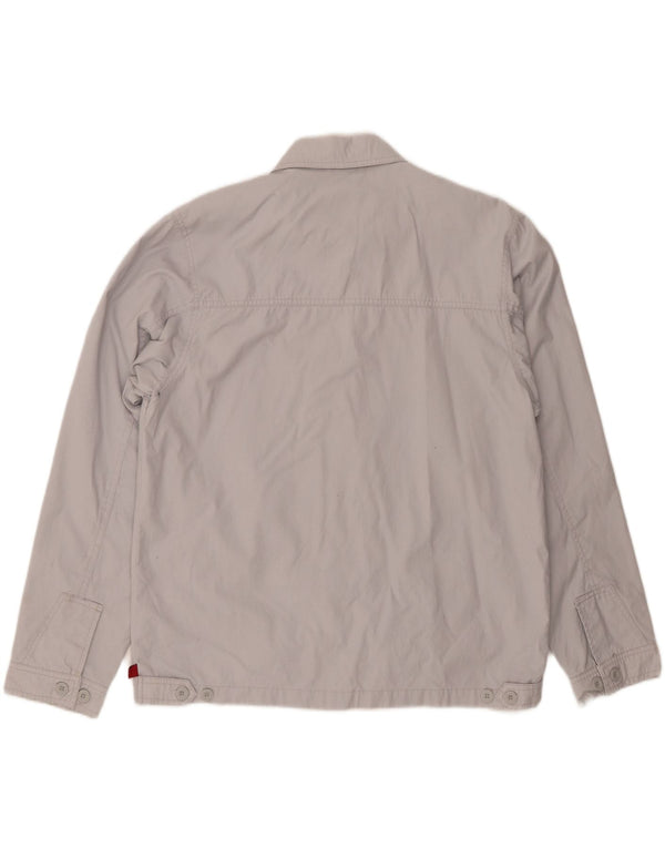 Мужская куртка-бомбер BEN SHERMAN UK 38, средний серый хлопок