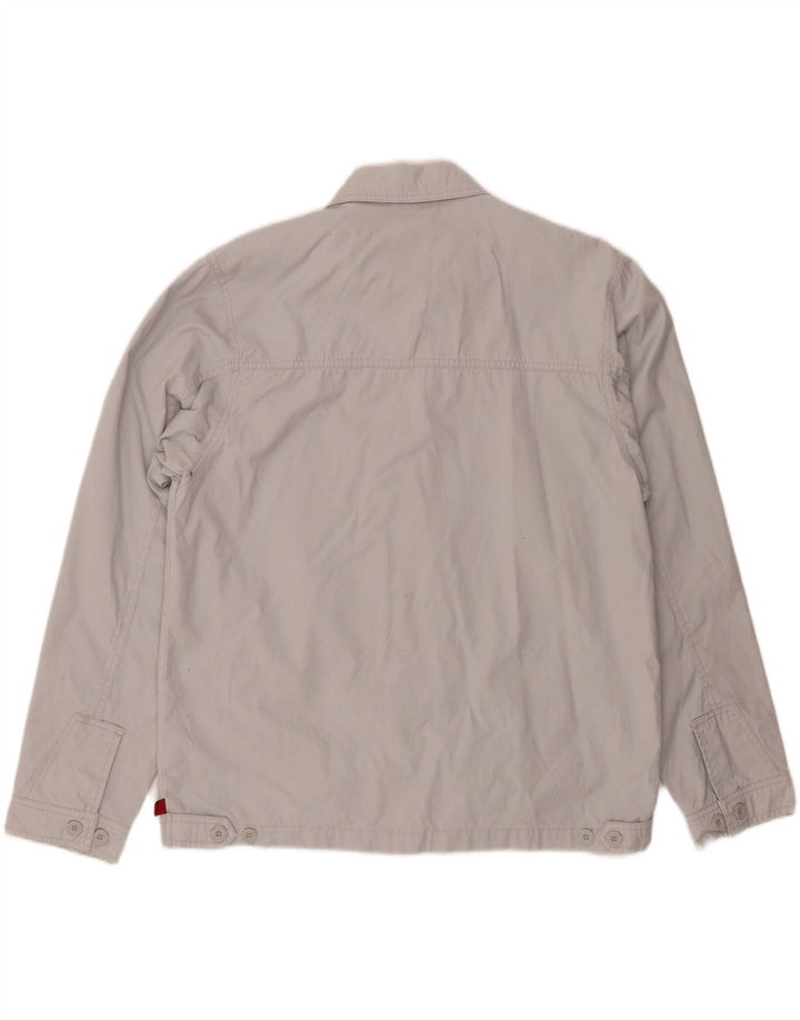 Мужская куртка-бомбер BEN SHERMAN UK 38, средний серый хлопок