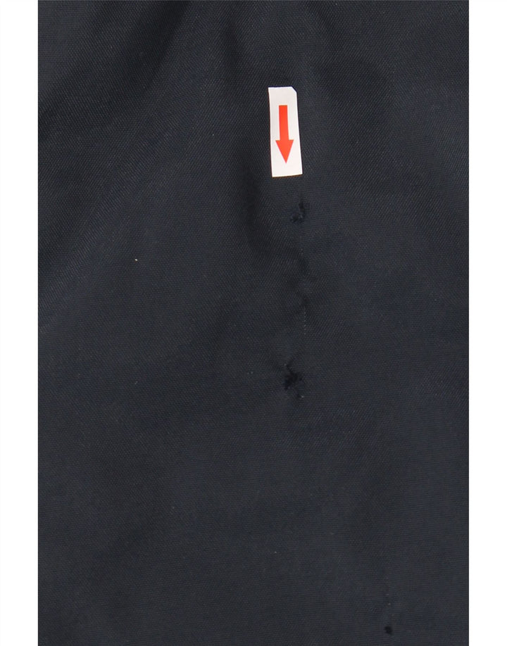 Мужская ветровка Champion UK 40, большая темно-синяя полиамидная куртка