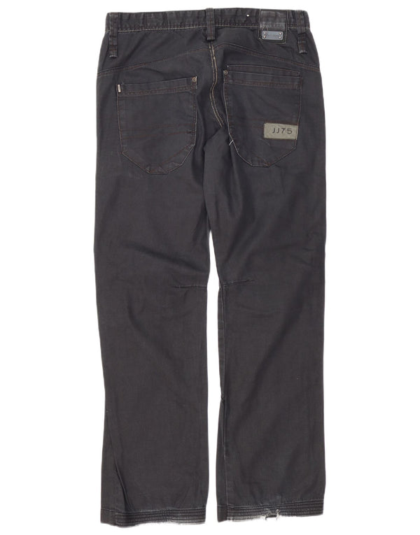 Мужские прямые джинсы Jack & Jones W34 L34, черный хлопок