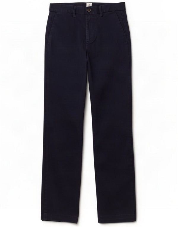 Gap Мужские прямые брюки чинос W28 L32 Темно-синие хлопковые