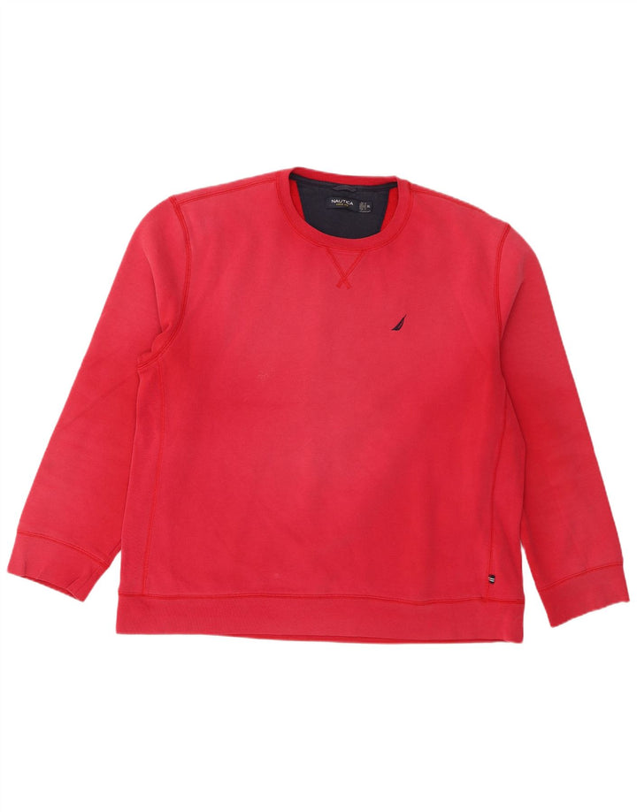 Мужской свитшот Nautica XL, красный хлопок