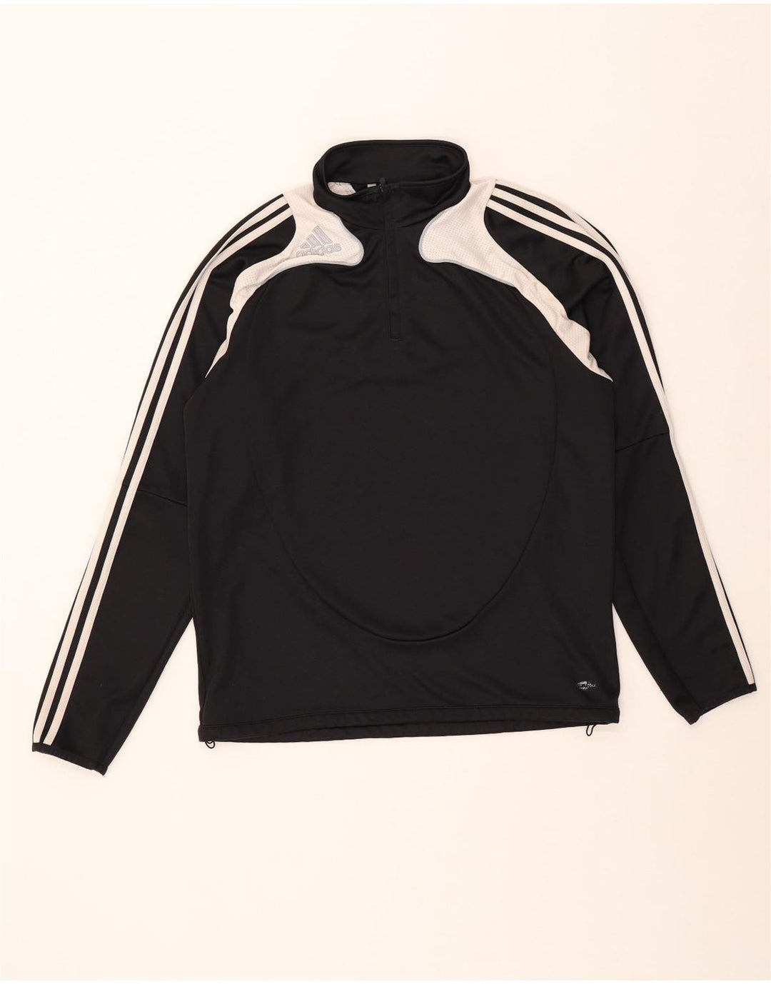 Adidas Mens Clima 365 Пуловер Спортивный Топ Великобритания 44/46 Большой Черный