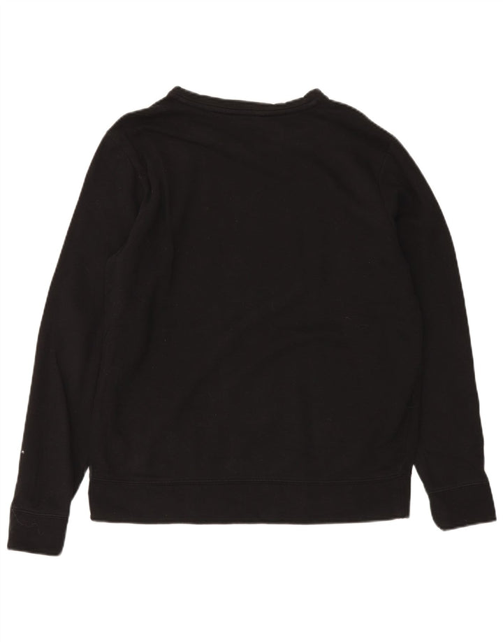 CALVIN KLEIN JEANS Мужской свитшот с рисунком, маленький черный хлопковый джемпер