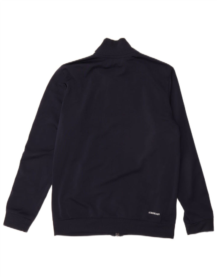 Спортивный костюм ADIDAS Aeroready для мальчиков, верхняя куртка 11–12 лет, темно-синий