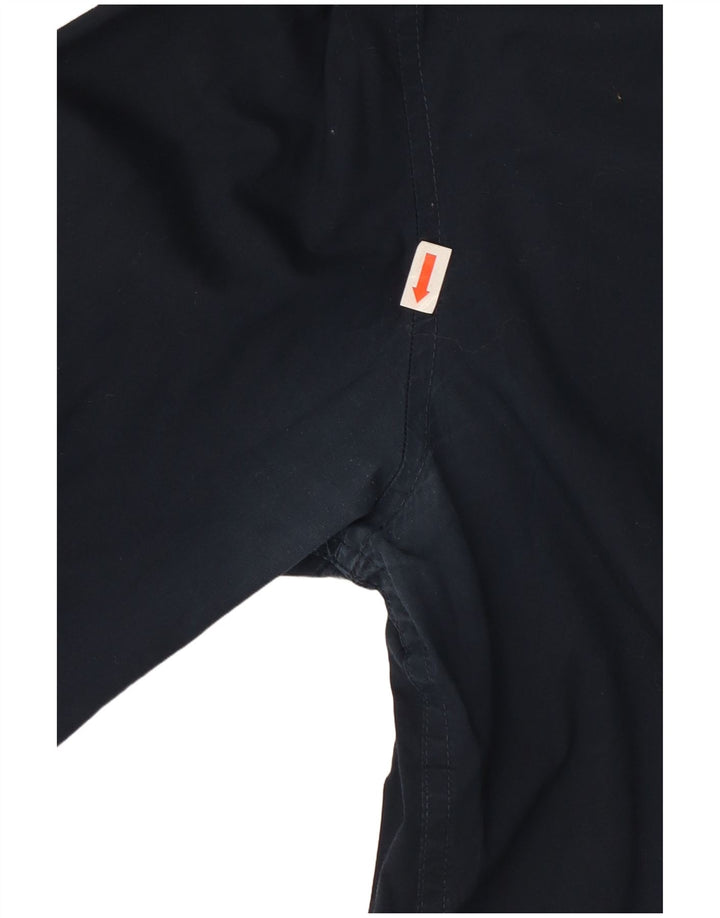 Мужская рубашка Penguin, большая, темно-синяя, хлопковая