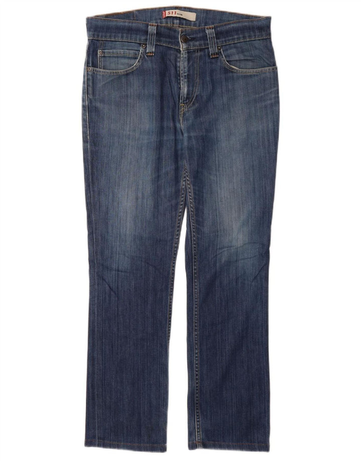 Женские джинсы Levi's Slim 511 W34 L30 синие