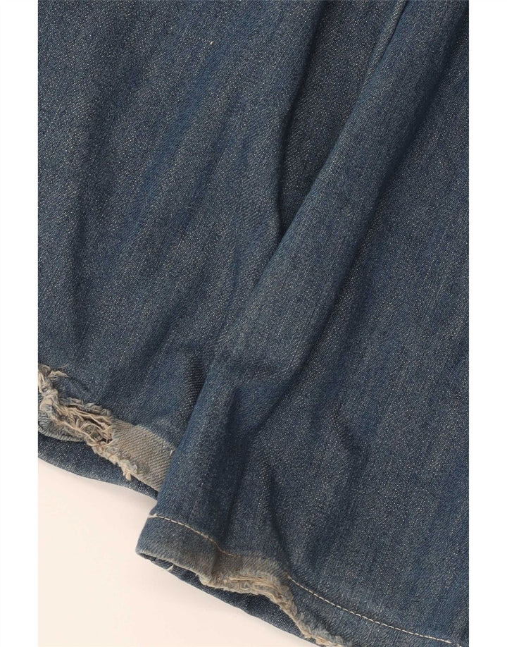Женские расклешенные джинсы Benetton W32 L33 синие