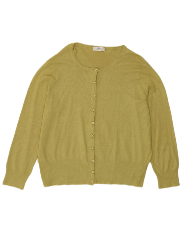 Женский кардиган Marks & Spencer UK 20 2XL Зеленый Вискоза