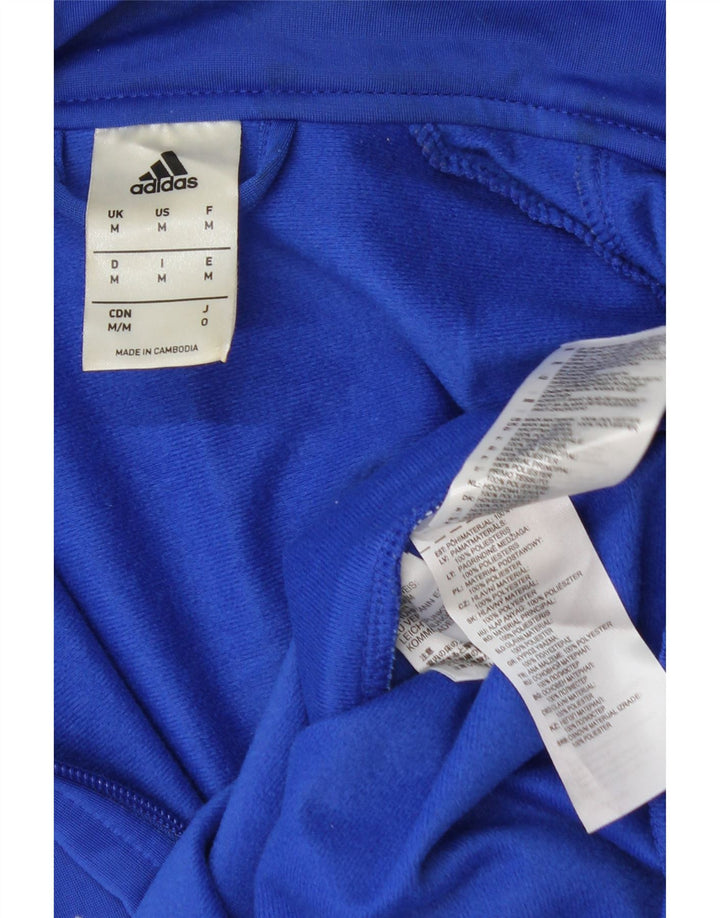 Мужской спортивный костюм ADIDAS, верхняя куртка, средний синий полиэстер