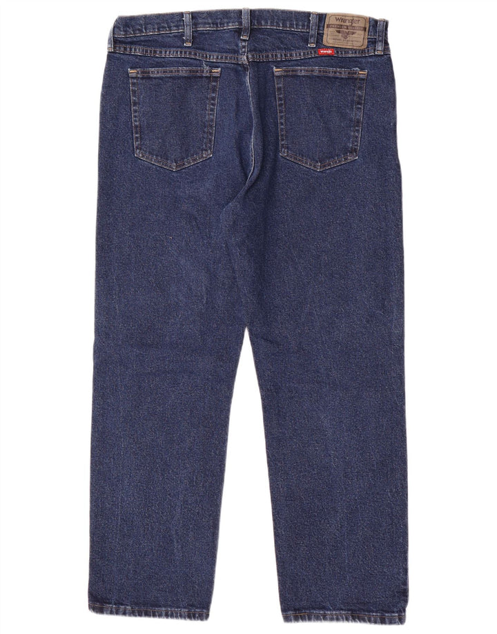 Мужские прямые джинсы Wrangler W38 L29 синие, хлопок