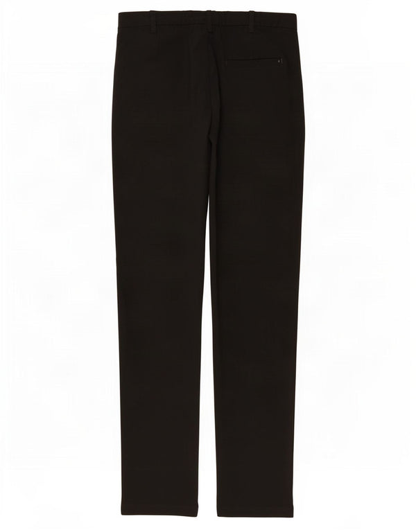 Женские зауженные брюки чинос Marks & Spencer UK 14, большие W32 L29, черные
