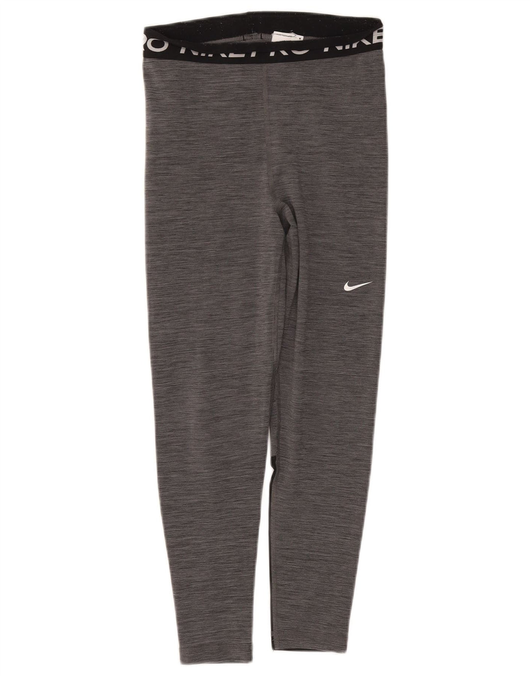 Женские леггинсы с рисунком Nike Dri Fit UK 10, маленький серый полиэстер с крапинками