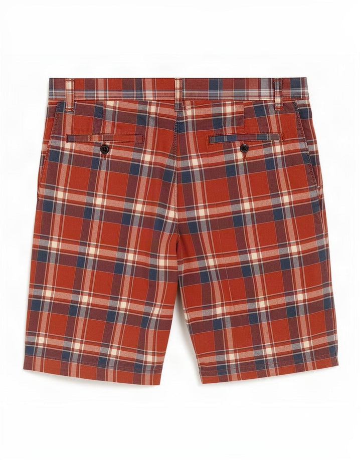 Мужские шорты чинос Dockers W34, хлопок, большая красная клетка