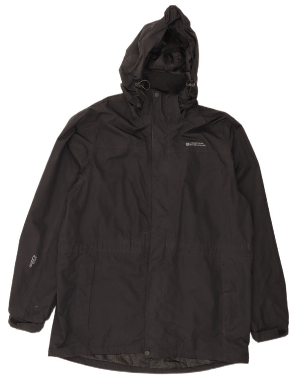 Мужской плащ с капюшоном Mountain Warehouse UK 40, большой черный нейлон