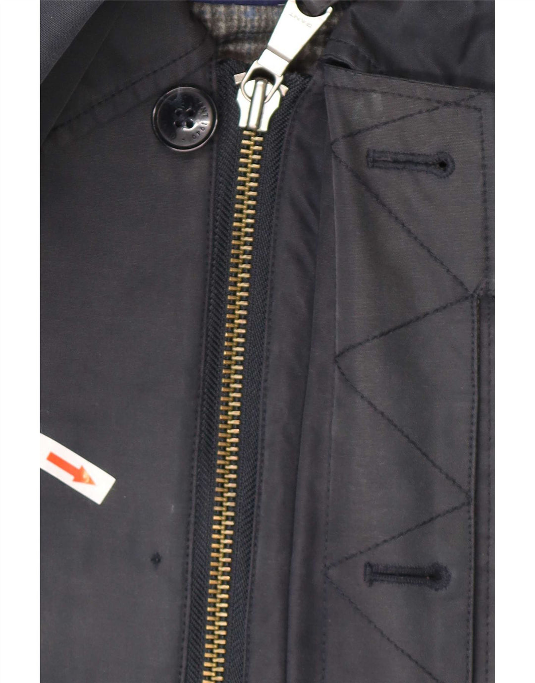Мужское пальто Gant UK 38 Medium Navy Blue