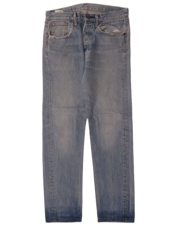 Мужские прямые джинсы LEVI'S 501 CT W30 L30 синие, хлопок