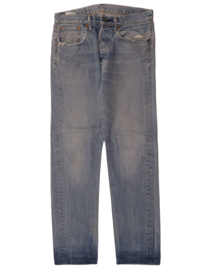 Мужские прямые джинсы LEVI'S 501 CT W30 L30 синие, хлопок