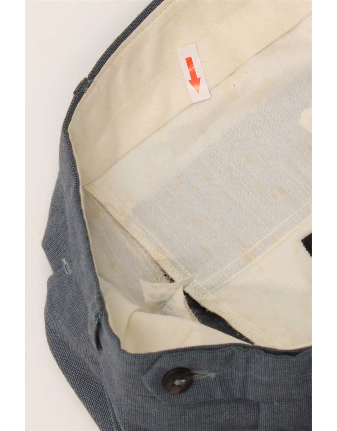 Мужские костюмные брюки Farah W32 L29 синие из полиэстера