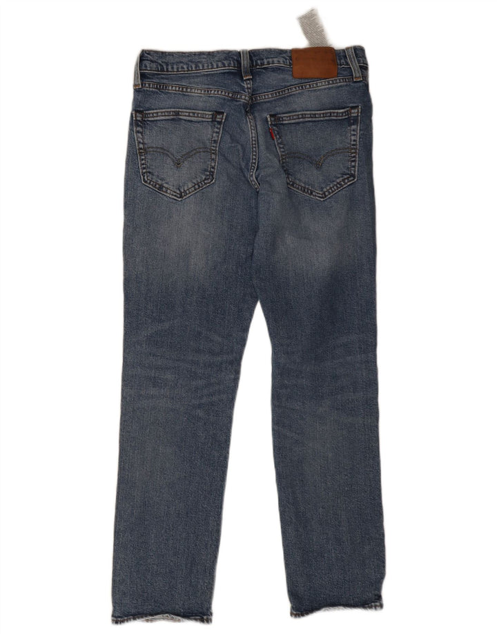 Мужские зауженные зауженные джинсы Levi's 511 W32 L30 синие, хлопок