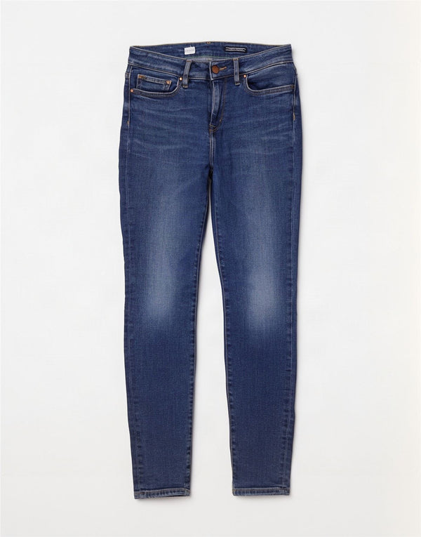 Женские джинсы скинни Tommy Hilfiger Venice HW W28 L32, синий хлопок
