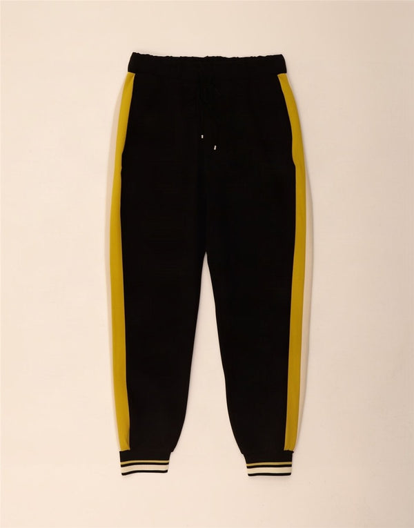 Женские спортивные брюки Zara Joggers UK 8, маленькие черные цветные блоки