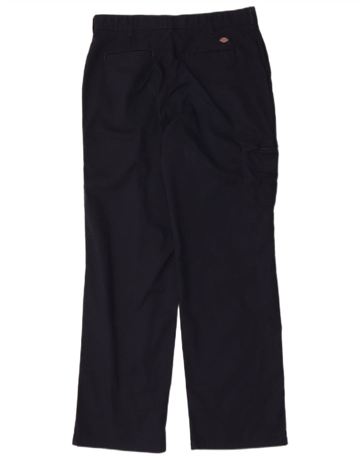 Dickies Женские прямые брюки-карго W32 L32 Темно-синие