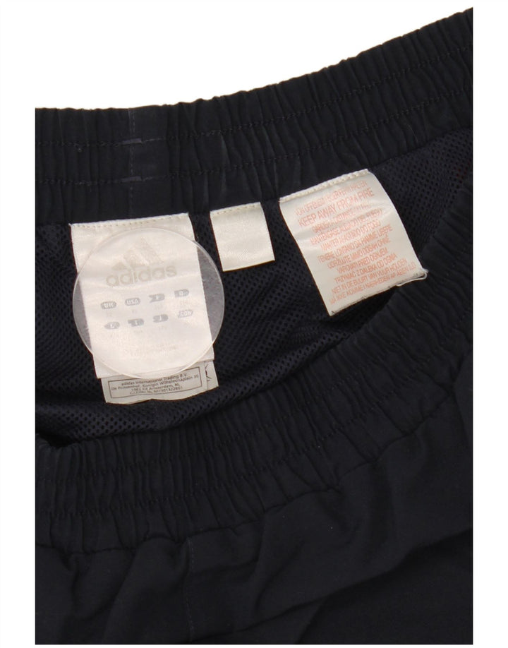 Спортивные шорты ADIDAS для мальчиков 15–16 лет, темно-синие, полиэстер с цветными блоками