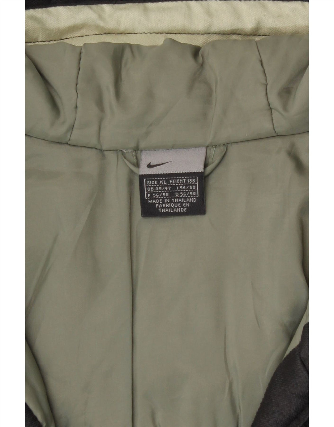 Мужская ветровка с капюшоном Nike UK 45/47 XL, черный полиэстер