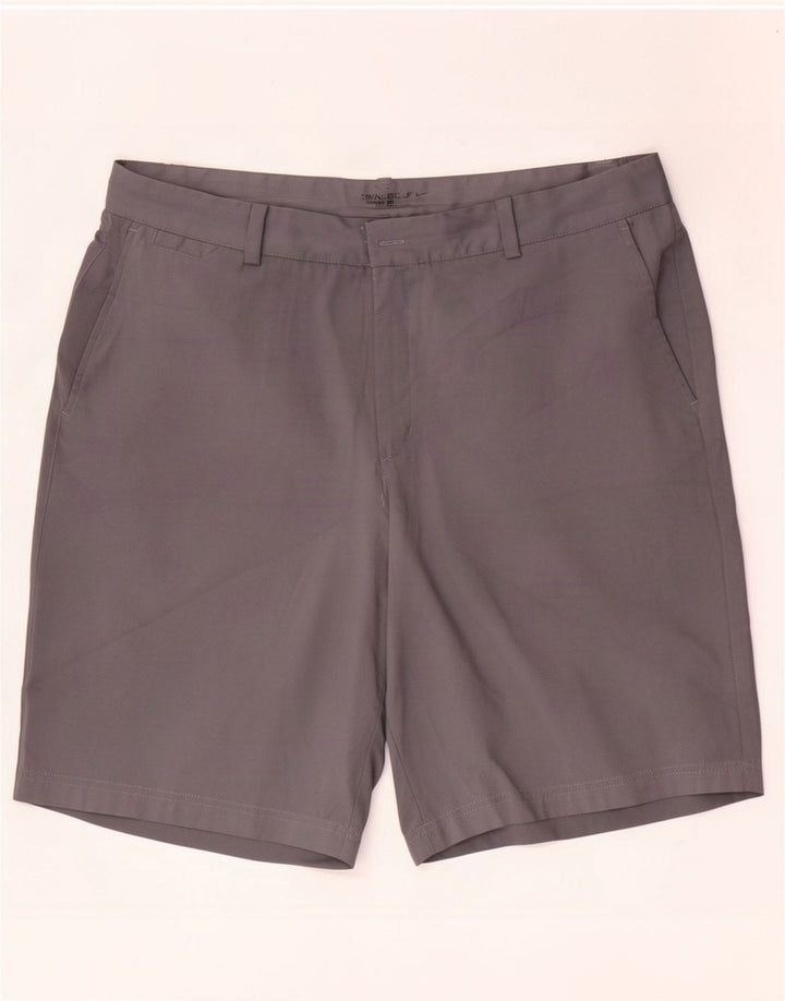 Мужские шорты чинос Nike Golf Standard Fit, большие размеры W36, серый полиэстер