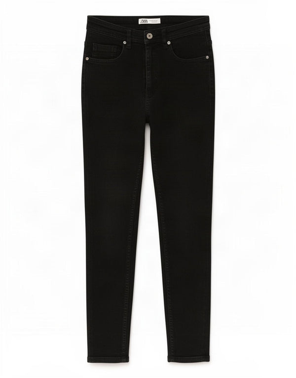 Мужские укороченные джинсы скинни Zara EU 40 Medium W31 L24, черные