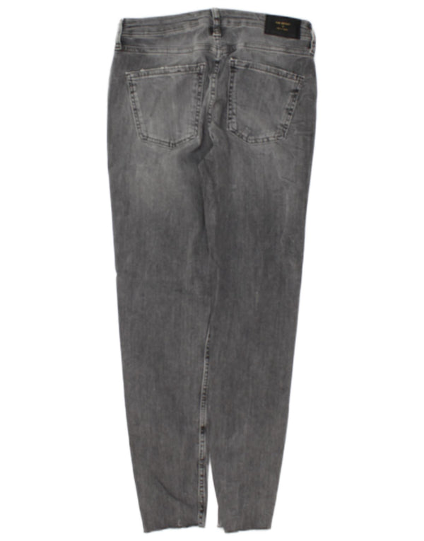 Женские джинсы скинни Zara EU 40 Medium W30 L27 Серый хлопок