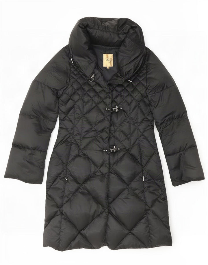Женское стеганое пальто Fay UK 18 XL, черное