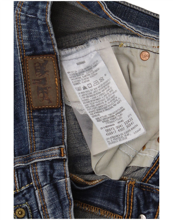 Женские джинсы Levi's 572 Bootcut W32 L32 Синие, хлопок