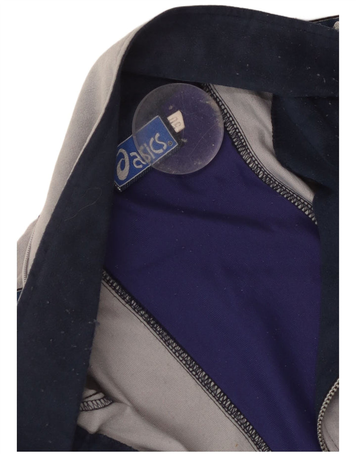 Мужской спортивный костюм ASICS с графическим рисунком IT 50, средний темно-синий с цветными блоками