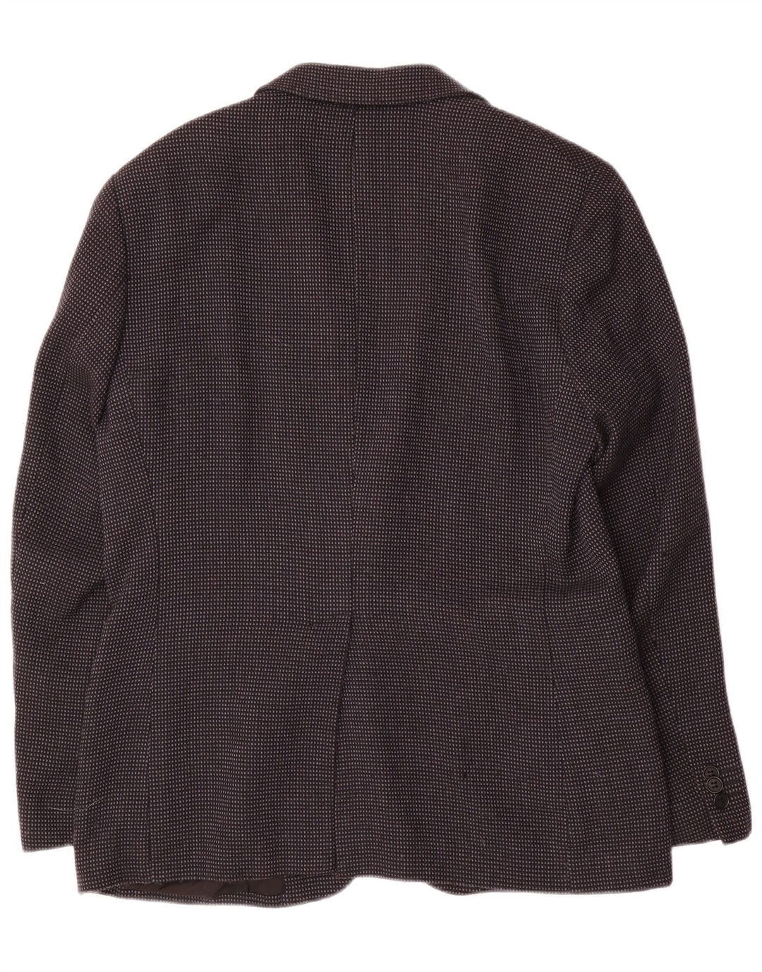 EMPORIO ARMANI Мужской пиджак на двух пуговицах IT 54 XL Серый в крапинку из шерсти