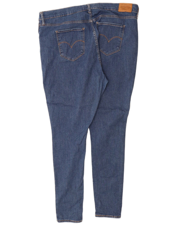 Levi's Womens 720 High Rise Super Skinny Jeans US 20 3XL W40 L30 Blue